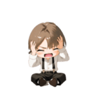 茶髪サスペンダーボーイ(to)（個別スタンプ：15）