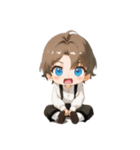 茶髪サスペンダーボーイ(to)（個別スタンプ：17）