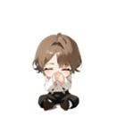 茶髪サスペンダーボーイ(to)（個別スタンプ：18）