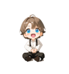 茶髪サスペンダーボーイ(to)（個別スタンプ：19）