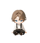 茶髪サスペンダーボーイ(to)（個別スタンプ：22）