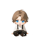 茶髪サスペンダーボーイ(to)（個別スタンプ：24）