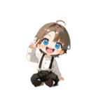 茶髪サスペンダーボーイ(to)（個別スタンプ：25）