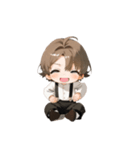 茶髪サスペンダーボーイ(to)（個別スタンプ：28）