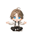茶髪サスペンダーボーイ(to)（個別スタンプ：29）
