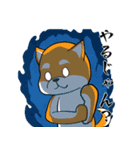 柴犬のダブルビックリ（個別スタンプ：8）