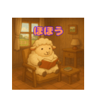 ぽっちゃりまるひつじ（個別スタンプ：31）