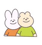 うさきちとくまきち（個別スタンプ：6）