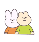 うさきちとくまきち（個別スタンプ：10）