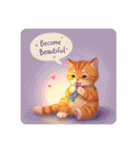 子猫の一言イラスト編-2（個別スタンプ：14）