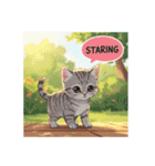 子猫の一言イラスト編-2（個別スタンプ：30）