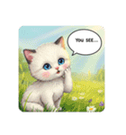 子猫の一言イラスト編-2（個別スタンプ：32）