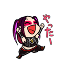 マヌルネコ似のかわいい狐（個別スタンプ：11）