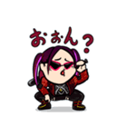マヌルネコ似のかわいい狐（個別スタンプ：24）