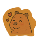 カピバラ弟くん（個別スタンプ：3）