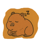 カピバラ弟くん（個別スタンプ：4）