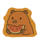 カピバラ弟くん（個別スタンプ：15）