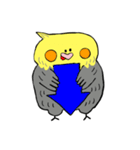 オカメインコのカメ夫（個別スタンプ：40）
