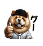 リアル野球チャウチャウ（個別スタンプ：11）