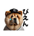 リアル野球チャウチャウ（個別スタンプ：25）