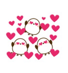 推し活❤️シマエナガ（個別スタンプ：4）