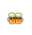ビールジョッキスタンプ（個別スタンプ：2）