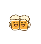 ビールジョッキスタンプ（個別スタンプ：3）