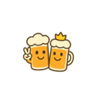 ビールジョッキスタンプ（個別スタンプ：6）