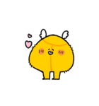 うごく！ゼンリツちゃん①指つき（個別スタンプ：9）