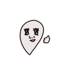 ゆうれいくんの最悪な一日（個別スタンプ：3）