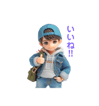 日常挨拶boy（個別スタンプ：3）