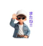 日常挨拶boy（個別スタンプ：7）