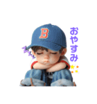 日常挨拶boy（個別スタンプ：8）