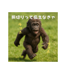 エッホウッホ！個人投資家って伝えるゴリラ（個別スタンプ：32）