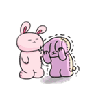 例のうさぎクソコラスタンプ傑作選1（個別スタンプ：10）