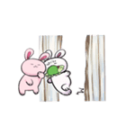 例のうさぎクソコラスタンプ傑作選1（個別スタンプ：16）