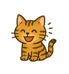 ✧˖° かわいいネコ♪トイガー ˖°✧（個別スタンプ：1）