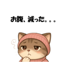 ピンクの帽子の可愛い子猫（個別スタンプ：14）