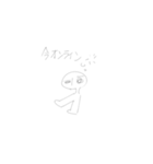 ただのぼうのスタンプ（個別スタンプ：3）