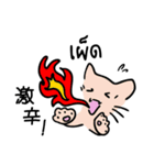 banromsai タイ語と手描きねこ（個別スタンプ：30）