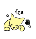 banromsai タイ語と手描きねこ（個別スタンプ：31）
