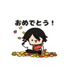 【刀剣乱舞】動く長曽祢虎徹スタンプ（個別スタンプ：17）