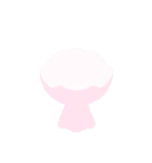 組み合わせてつくるオリジナル花束スタンプ（個別スタンプ：5）