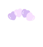 組み合わせてつくるオリジナル花束スタンプ（個別スタンプ：22）