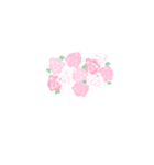 組み合わせてつくるオリジナル花束スタンプ（個別スタンプ：29）