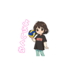 元気なみゆちゃん（個別スタンプ：1）