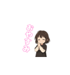 元気なみゆちゃん（個別スタンプ：5）