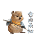 クオッカの江戸散歩（個別スタンプ：17）