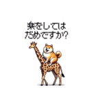 くすっと笑えるフレーズの太っちょ柴犬（個別スタンプ：32）