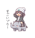 ダジャレがーるず！（個別スタンプ：13）